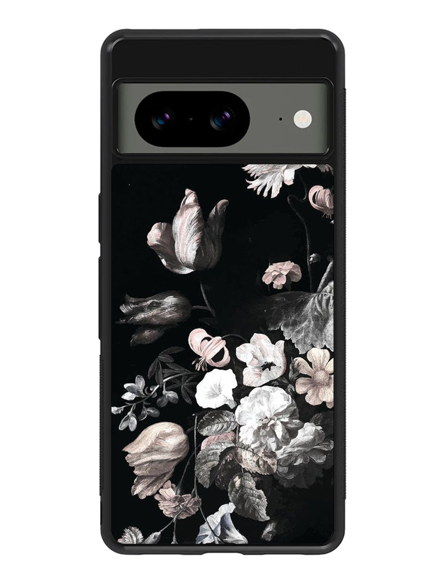 Dark Floral Mural Google Pixel 8A Case QC6010