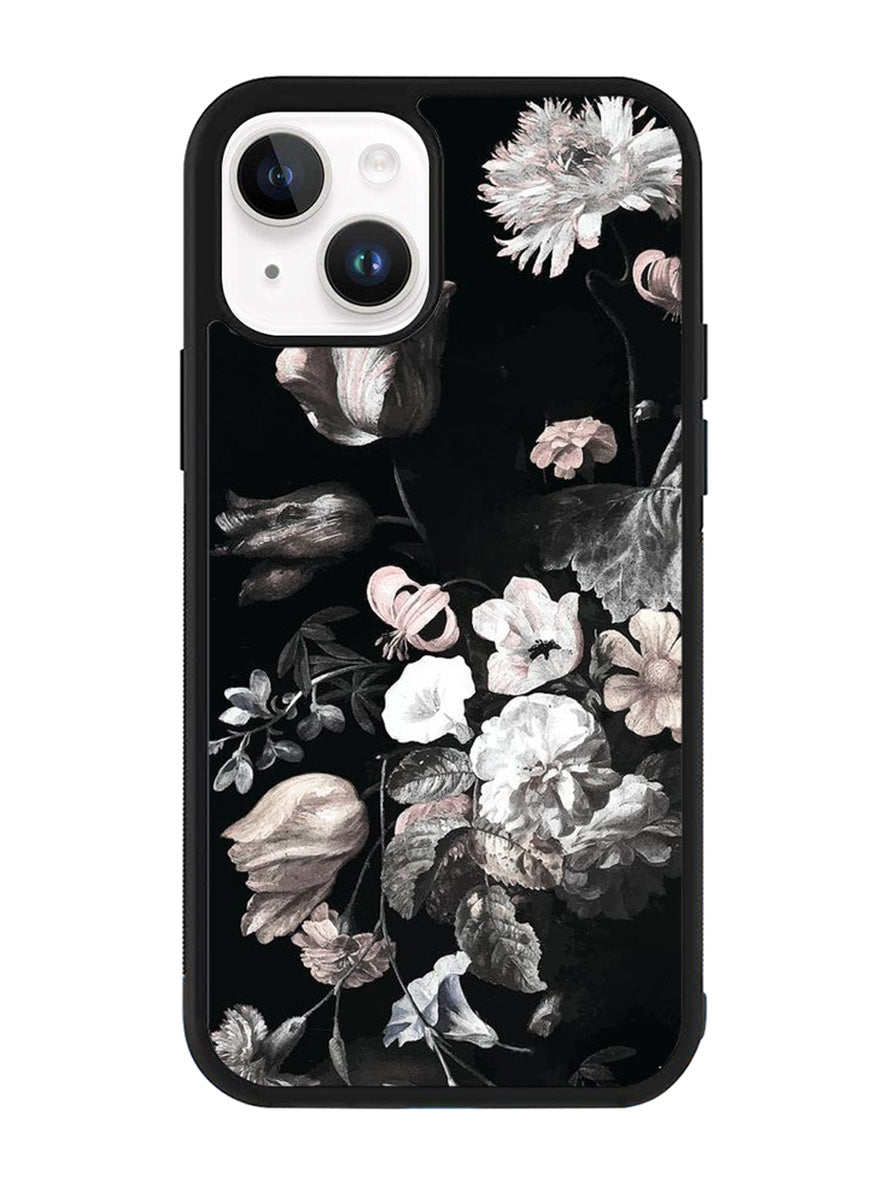 Dark Floral Mural iPhone 14 Plus Case QC6010