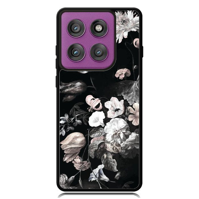 Dark Floral Mural Motorola Moto Edge 2025 | Moto Edge 60 Fusion | Moto Edge 60 Pro Case OV6010
