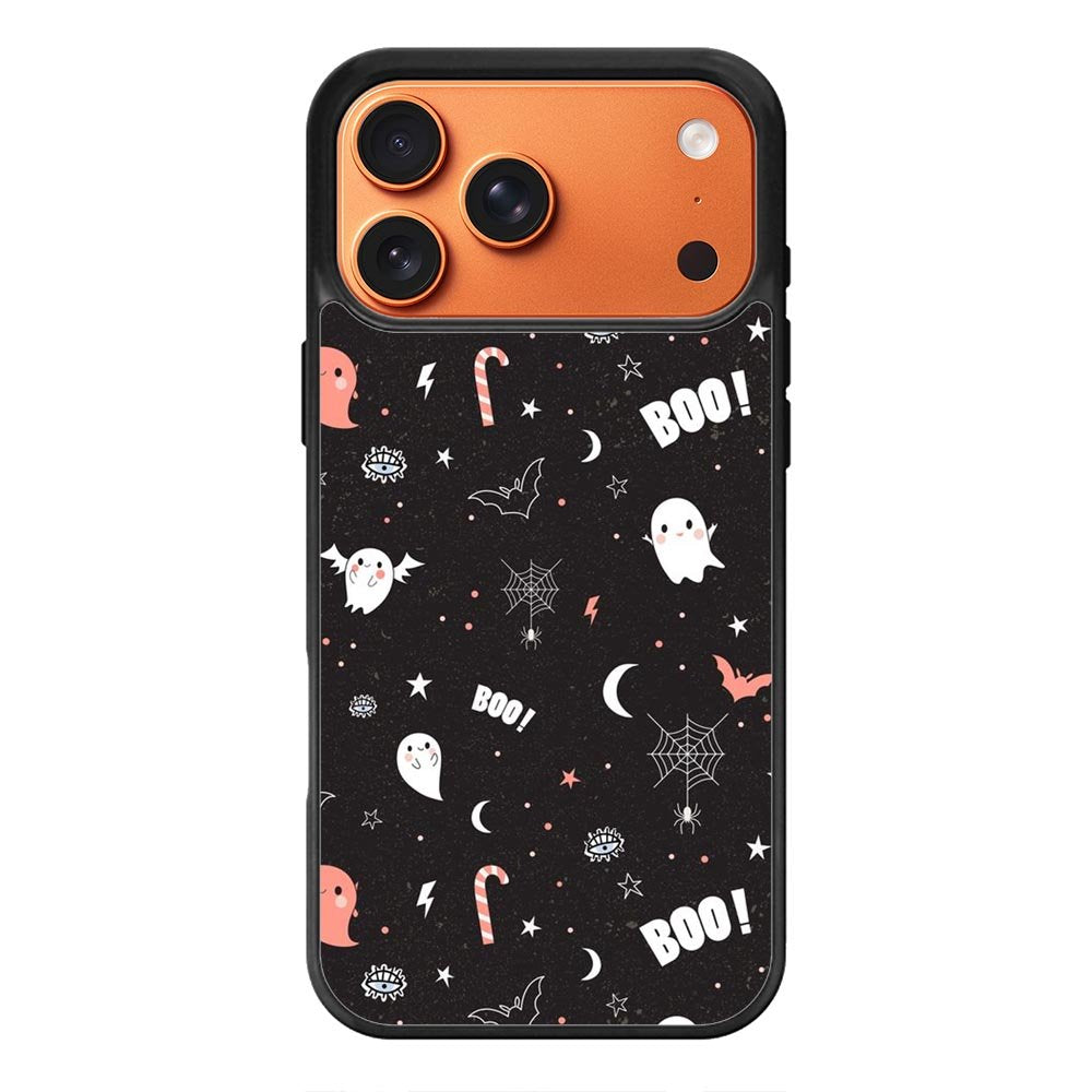 BOO HALLOWEEN iPhone 17 Pro Max Case QC6028