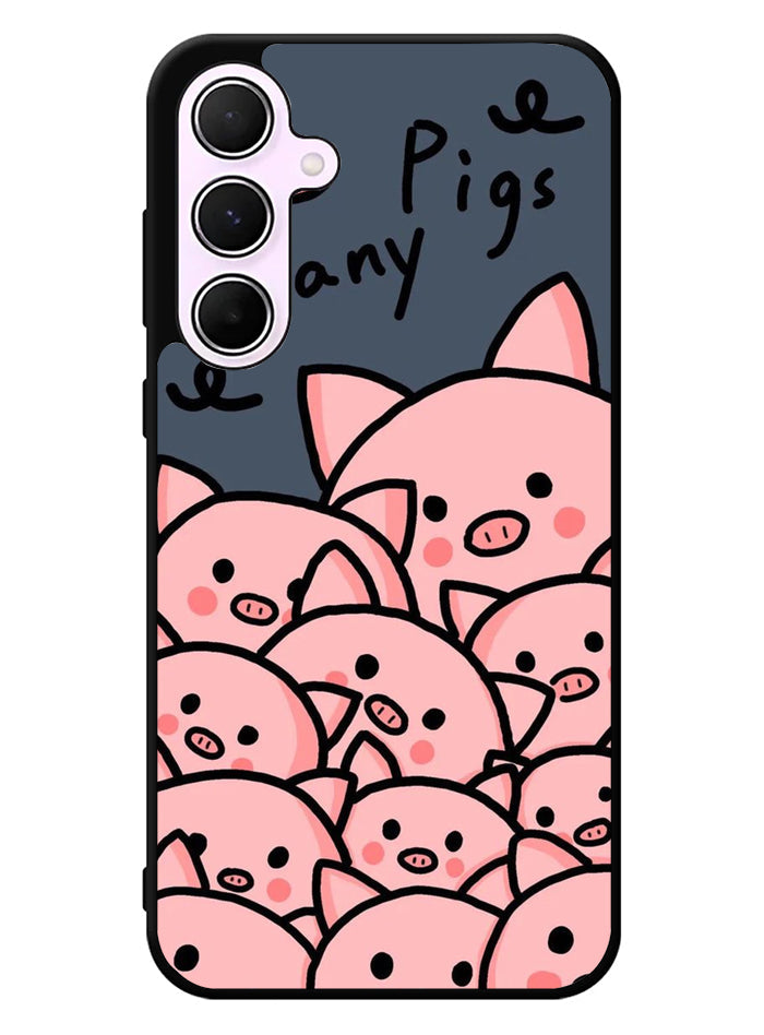 Many Pigs Samsung Galaxy A55 5G Case