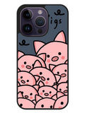 Many Pigs iPhone 14 Pro Max Case