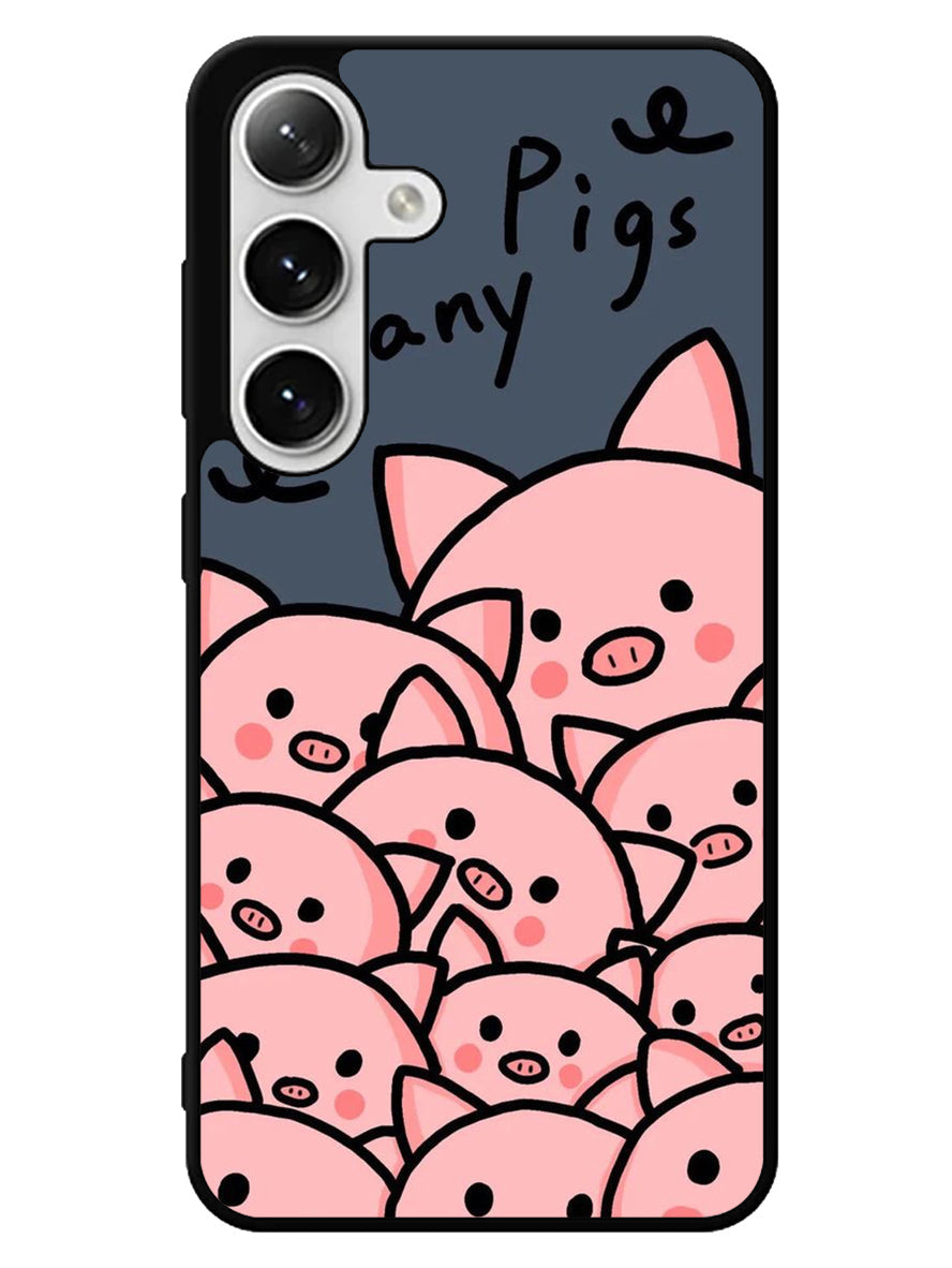 Many Pigs Samsung Galaxy S25 5G Case
