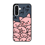 Many Pigs Samsung Galaxy A36 Case OV6563