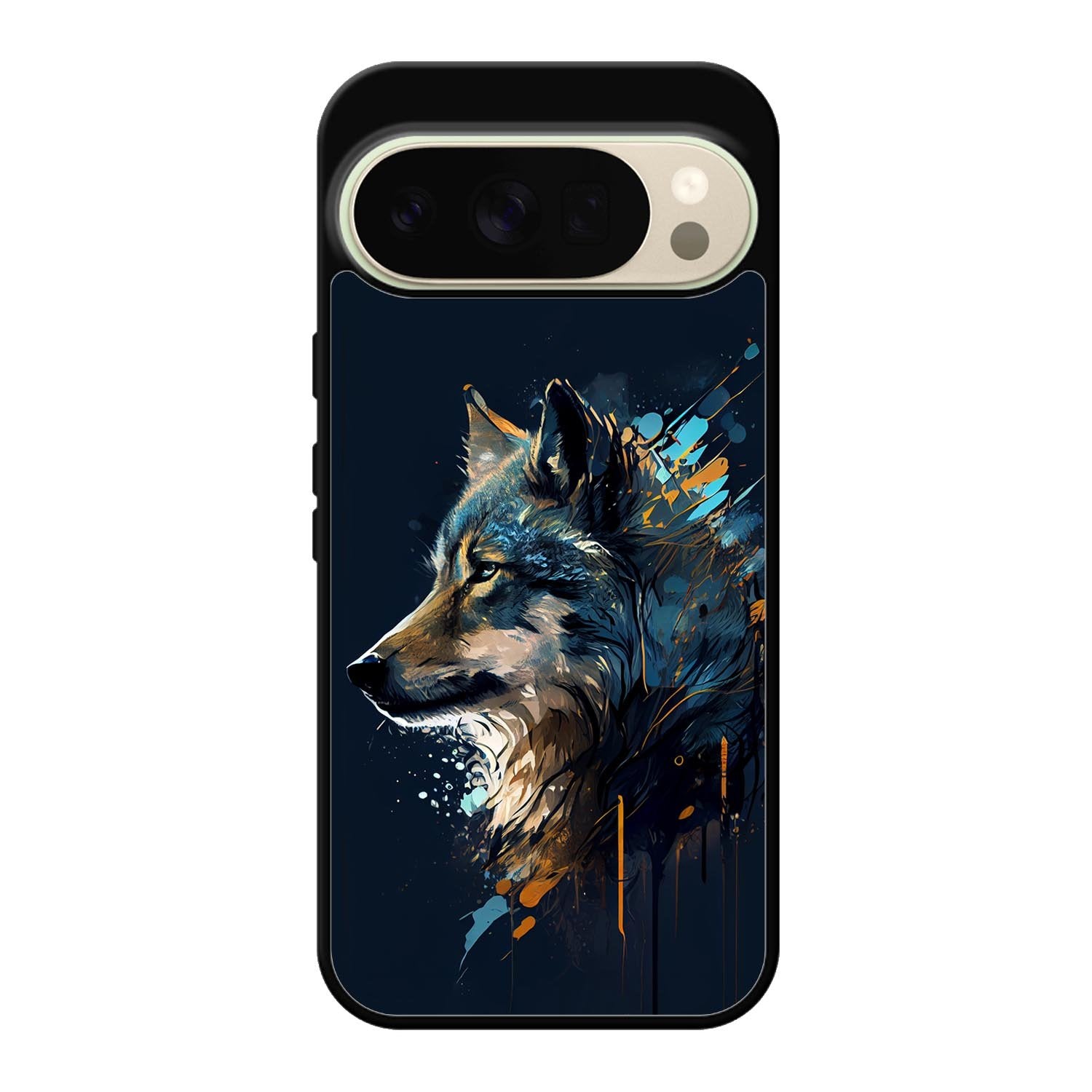 Wolf Art Dark FLF0488 Google Pixel 10 Pro Case