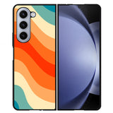 Colorfull Retro FLF0510 Samsung Galaxy Z Flip 5 , Z Flip 4 , Z Flip 3 , Z Fold 5 , Z Fold 4 , Z Fold 3 5G Case