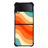 Colorfull Retro FLF0510 Samsung Galaxy Z Flip 5 , Z Flip 4 , Z Flip 3 , Z Fold 5 , Z Fold 4 , Z Fold 3 5G Case