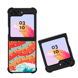 Colorfull Wave FLF0512 Samsung Galaxy Z Flip 5 , Z Flip 4 , Z Flip 3 , Z Fold 5 , Z Fold 4 , Z Fold 3 5G Case