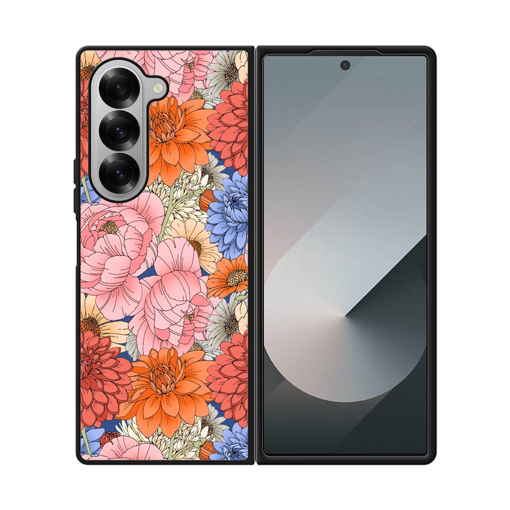 Vintage Floral FLF0518 Samsung Galaxy Z Fold 7 5G Case