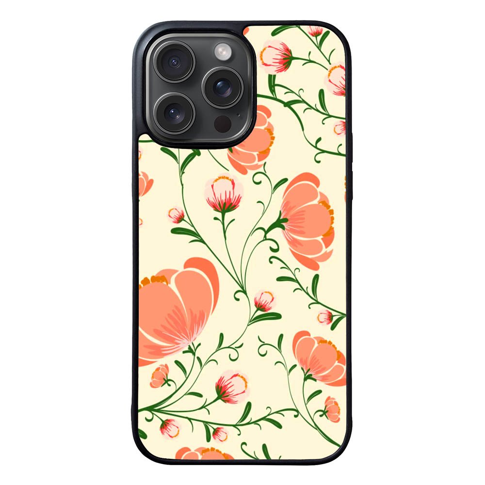 Vintage Flower FLF0520 iPhone 15 Pro Max Case