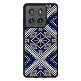 Geometric Blue FLF0527 Motorola Moto Edge 2025 Case