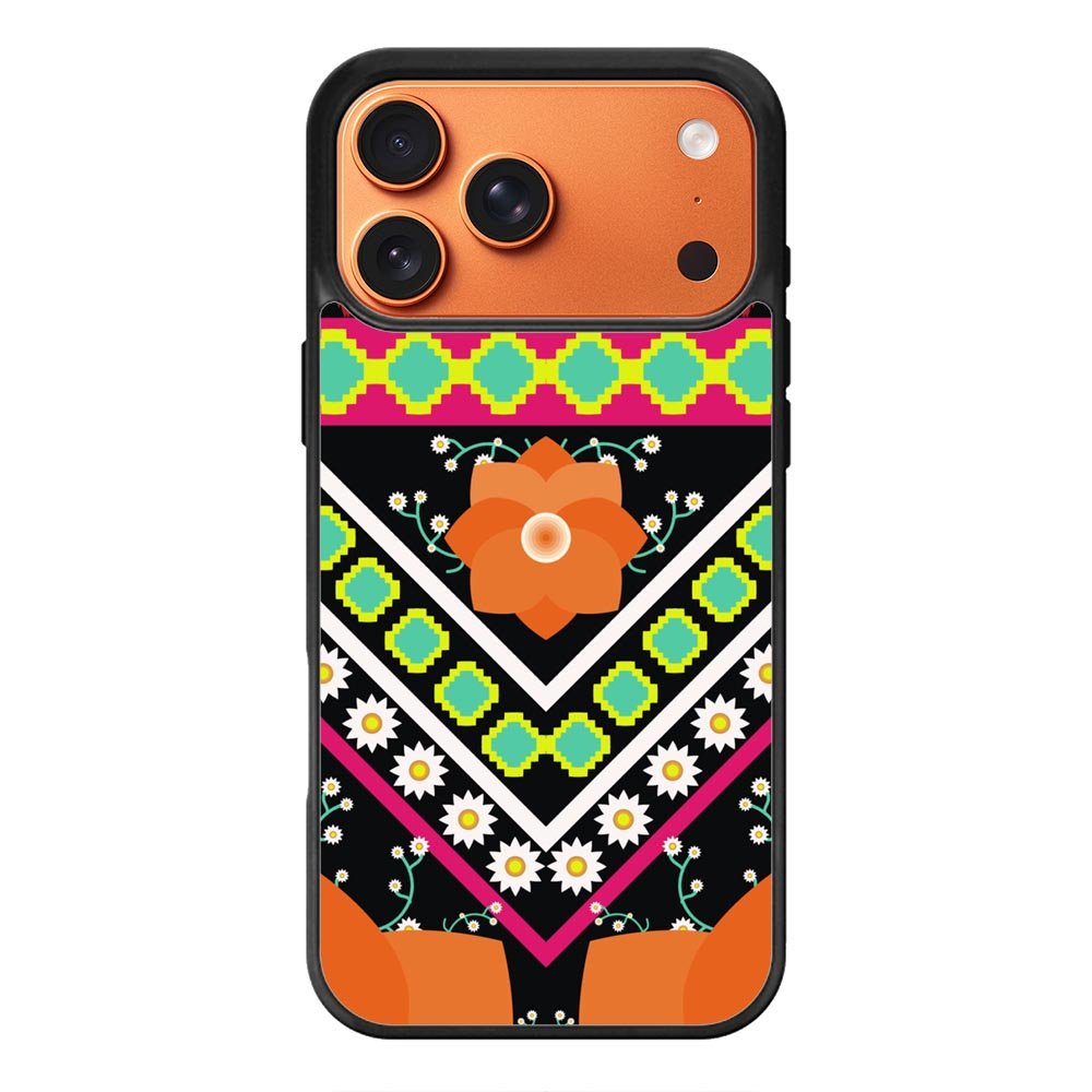 Geometric Flower FLF0531 iPhone 17 Pro Case