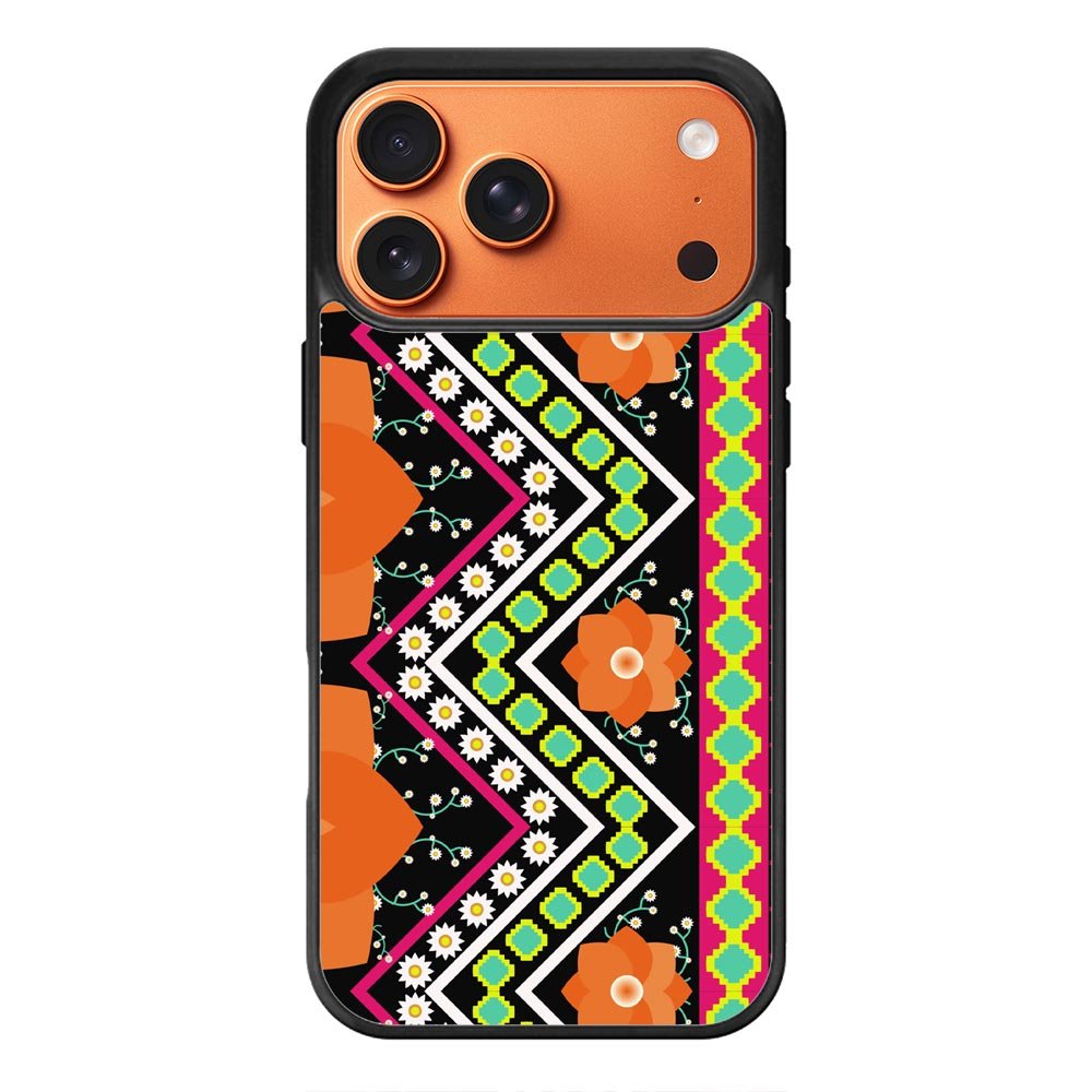 Geometric Flower FLF0532 iPhone 17 Pro Max Case