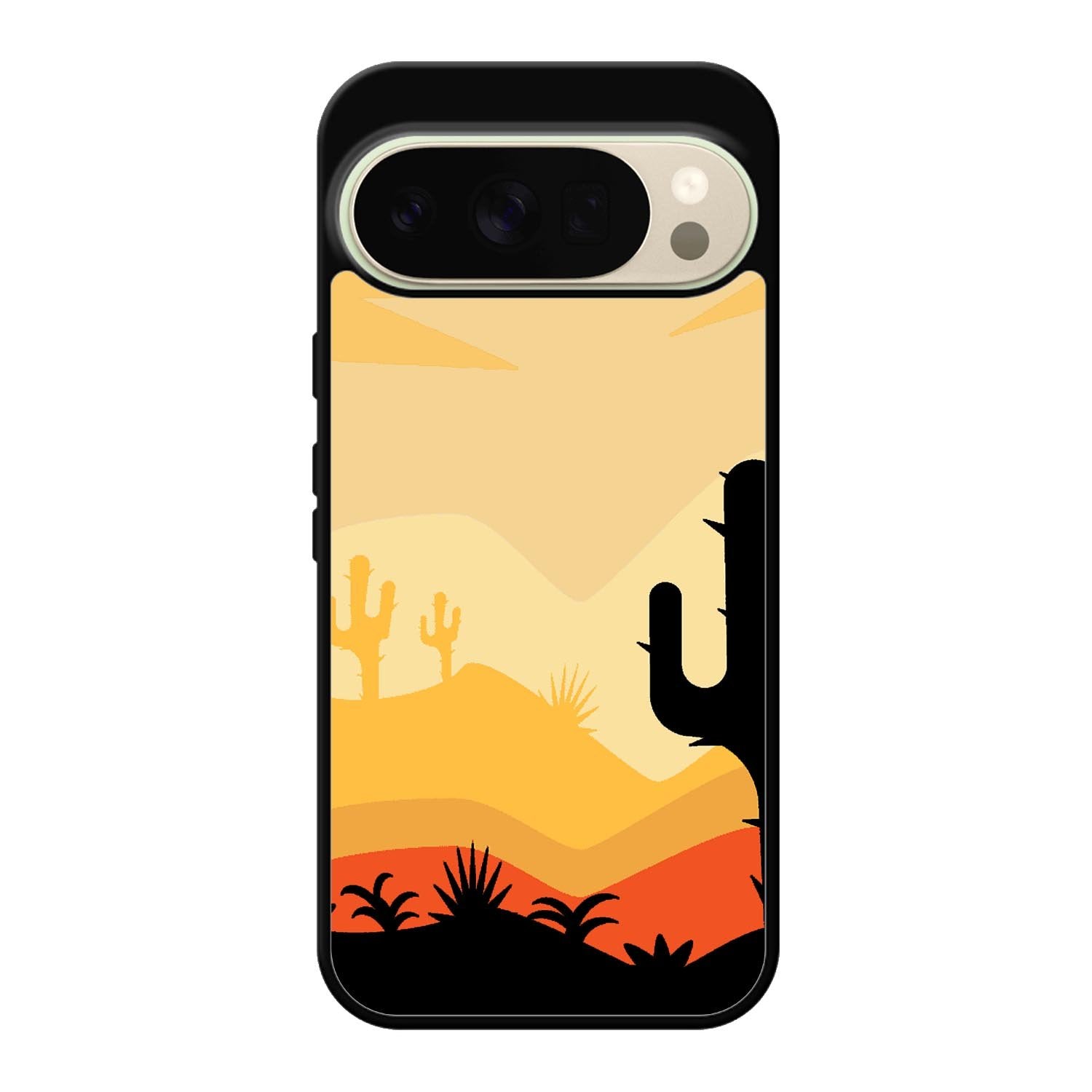 Desert Black Cactus FLF0550 Google Pixel 10 Pro XL Case