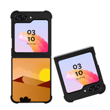 Desert Black Cactus FLF0551 Samsung Galaxy Z Flip 5 , Z Flip 4 , Z Flip 3 , Z Fold 5 , Z Fold 4 , Z Fold 3 5G Case