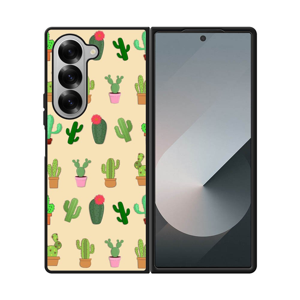 Cactus Pattren FLF0559 Samsung Galaxy Z Fold 7 5G Case