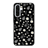 Floral Flower Black White Samsung Galaxy A26 5G Case OV11088