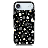 Floral Flower Black White iPhone 17 Air Case OV11088