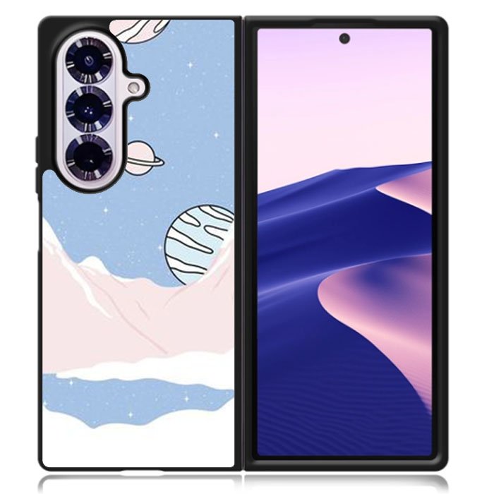Galaxy Space Beautifull Samsung Galaxy Z Fold 7 Case OV11092