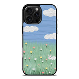 Summer Rabbit and Flower iPhone 16 Pro Case OV11048