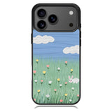 Summer Rabbit and Flower iPhone 17 Pro Case OV11048