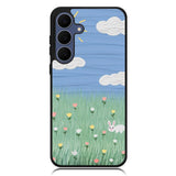 Summer Rabbit and Flower Samsung Galaxy S25 FE Case OV11048