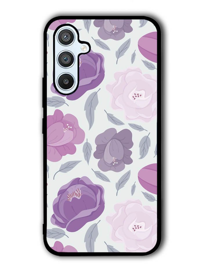 Floral Flower Purple Samsung Galaxy A54 5G Case OV11089