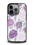 Floral Flower Purple iPhone 15 Pro Case OV11089