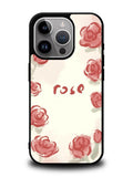 Rose Aesthetic Painting iPhone 14 Pro Case QC11015