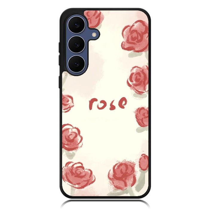 Rose Aesthetic Painting Samsung Galaxy S25 FE Case OV11015
