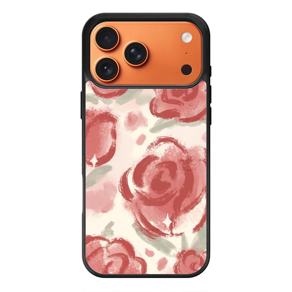 Rose Painting iPhone 17 Pro Max Case OV11016