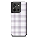 Grid Line Aesthetic Soft Purple Motorola Moto G 5G 2025 Case OV11103