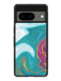 Marble Green and Purple Google Pixel 8 Case QC10963