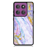 Marble Purple Gold Soft Motorola Moto Edge 2025 | Moto Edge 60 Fusion | Moto Edge 60 Pro Case OV10965