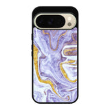 Beautifull Marble Purple and Gold Google Pixel 10 Pro Case OV11157