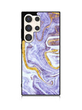 Beautifull Marble Purple and Gold Samsung Galaxy S25 Ultra 5G Case QC11157