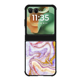 Preety Marble Combine Motorola Moto RAZR 2025 Case OV11008