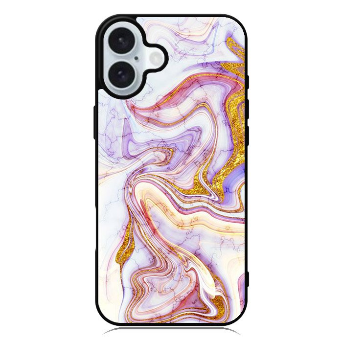 Preety Marble Combine iPhone 16 Plus Case QC11008