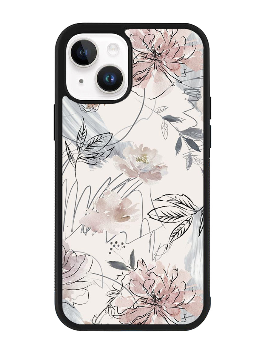Aesthetic Floral Flower iPhone 14 Case QC11137