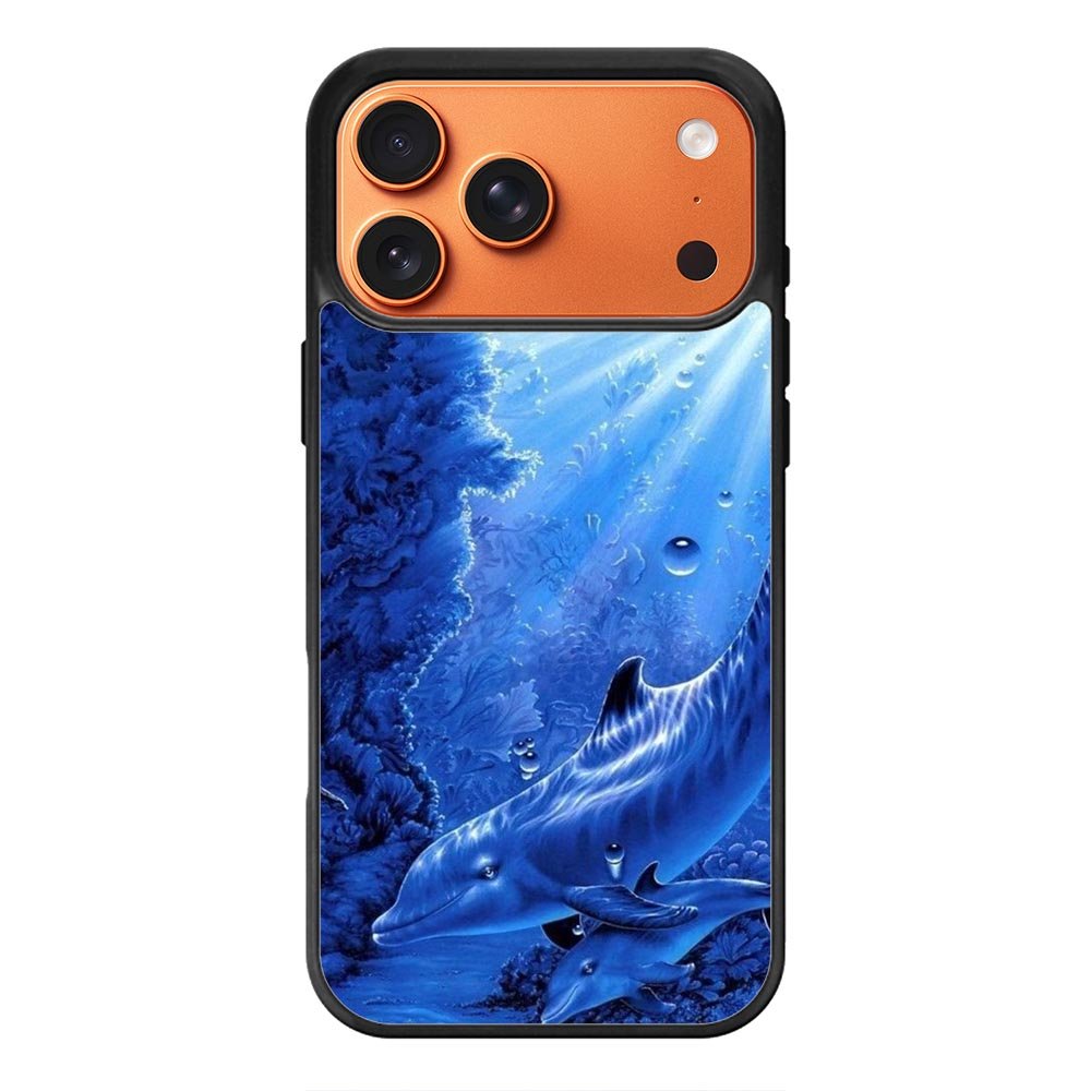 Dolphine in the Sea iPhone 17 Pro Case QC11063