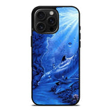 Dolphine in the Sea iPhone 16 Pro Max Case OV11063
