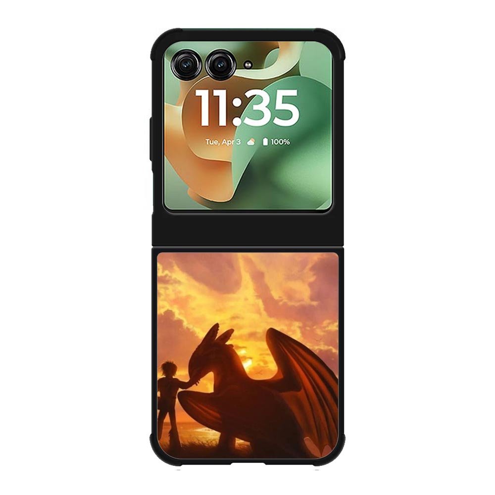 Hiccup and Toothless Motorola Moto RAZR 2025 Case OV11111