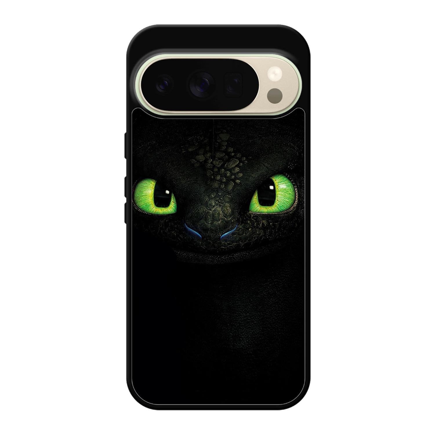 Toothless Green Eyes Google Pixel 10 Pro Case QC10946