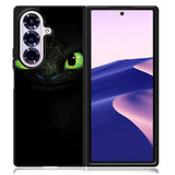 Toothless Green Eyes Samsung Galaxy Z Fold 7 Case OV10946