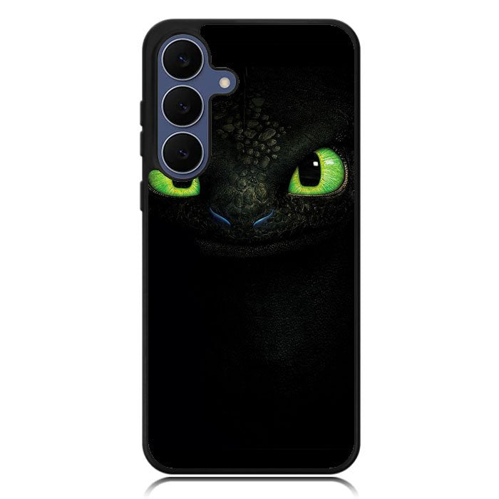 Toothless Green Eyes Samsung Galaxy S25 FE Case OV10946