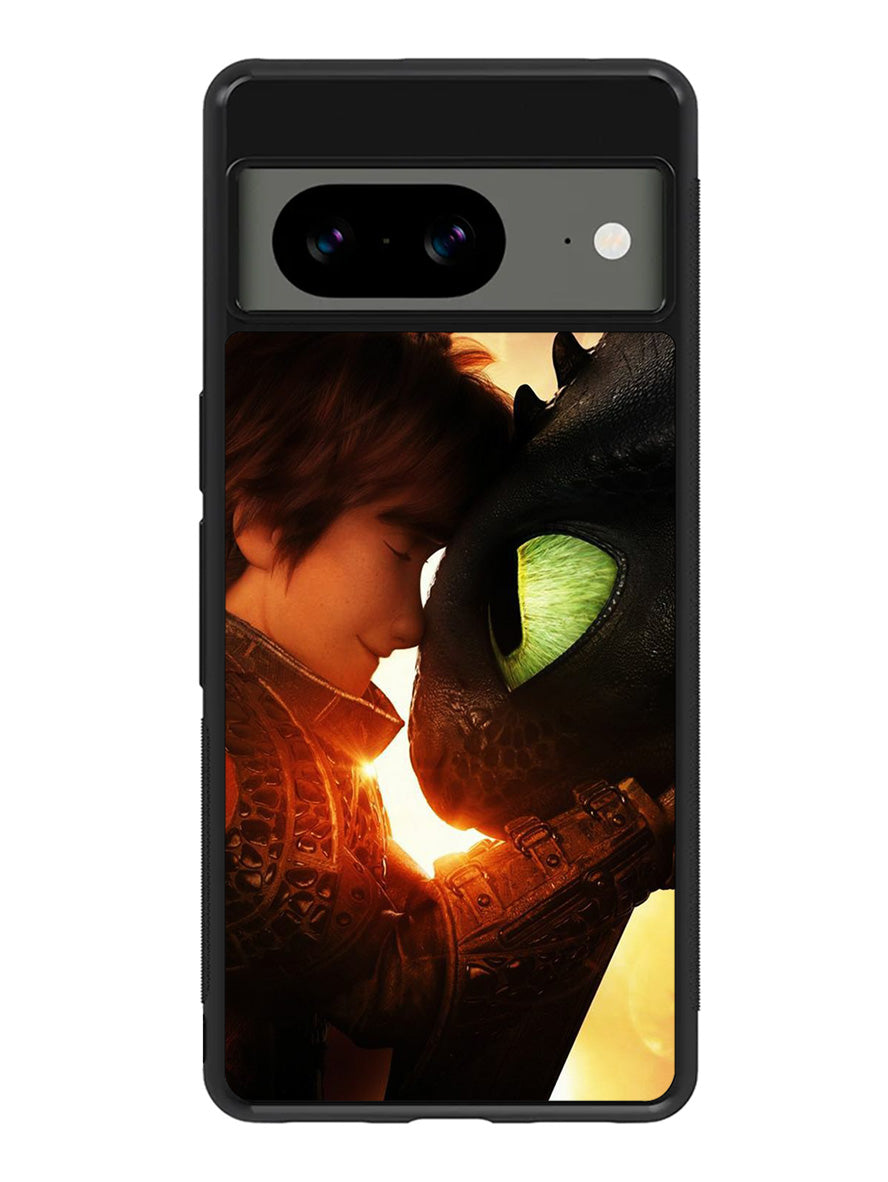 Best Partner Hiccup and Toothless Google Pixel 8 Case QC11159