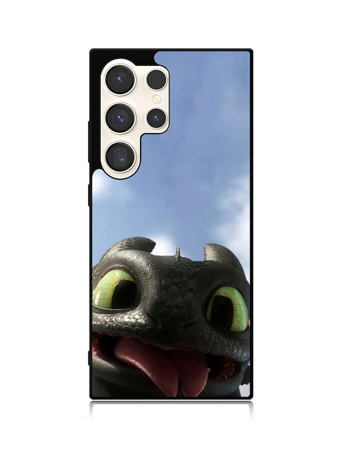 Crazy Face Toothless Samsung Galaxy S23 Ultra 5G Case QC11059