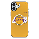 NBA LAKERS Los Angeles iPhone 16 Plus Case QC10783