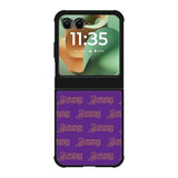 Lakers Pattern LA Motorola Moto RAZR 2025 Case OV10887