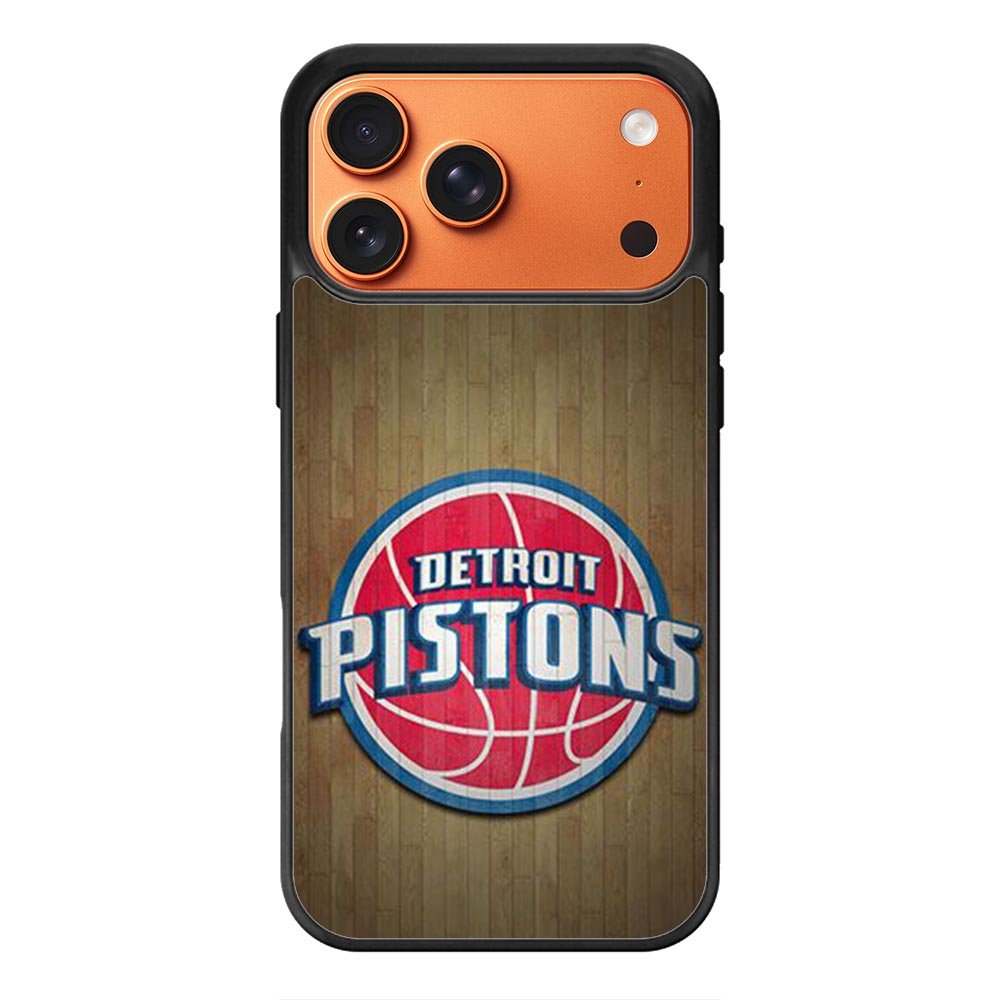 Detroit Pistons NBA iPhone 17 Pro Case QC10925